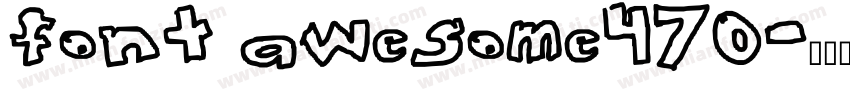 font awesome470字体转换